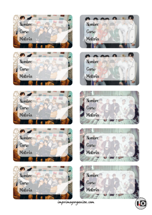 Etiquetas Stray Kids